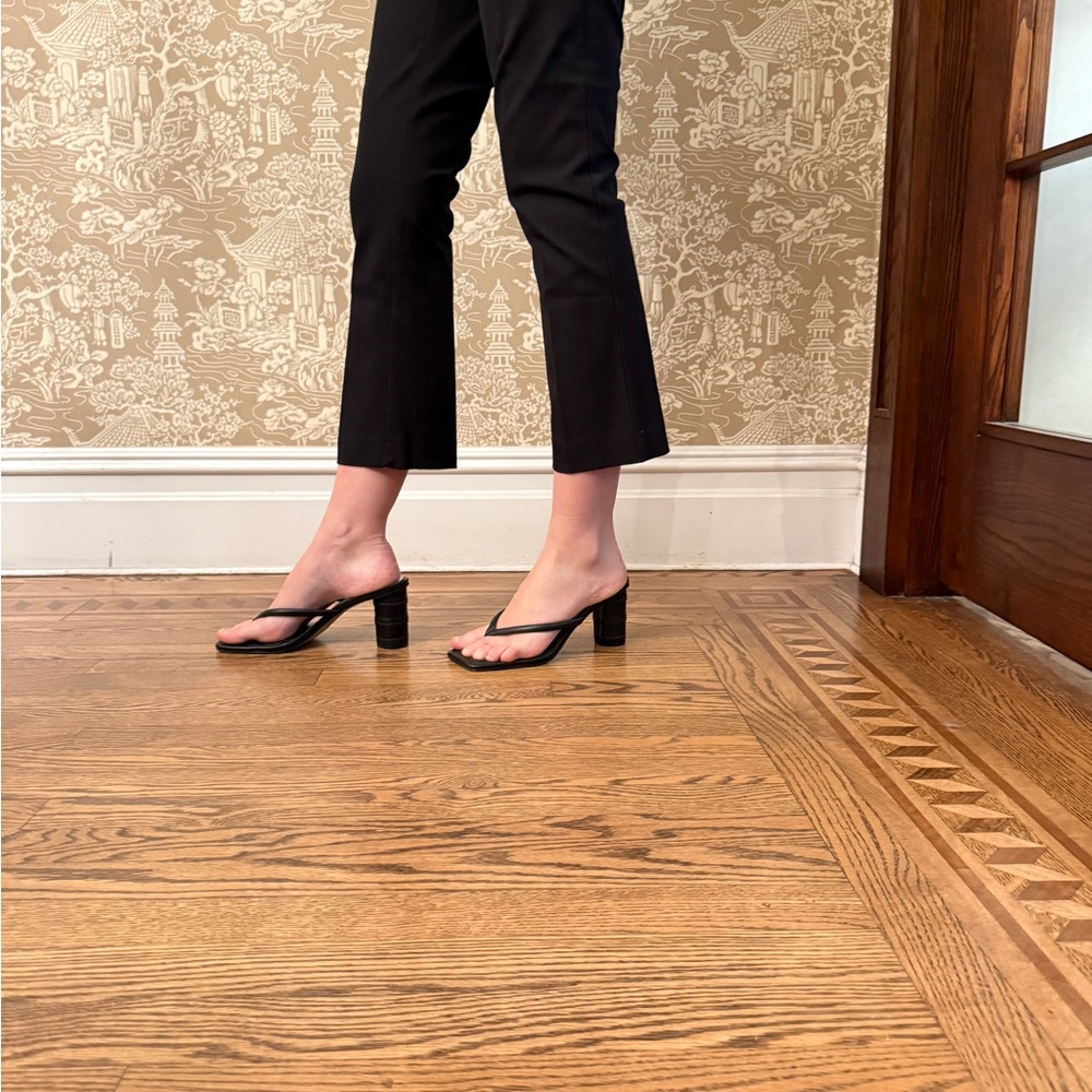 Dolce Vita Black Block Heel Sandals